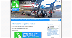 Desktop Screenshot of cargobikefestival.com